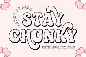 Chunky Shadow Fonts for Bold Design Projects