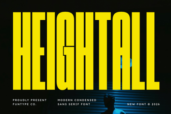 Heightall Font: Designing Creative Headers