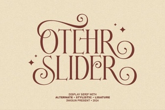 Unique Fonts for Custom Website Slides